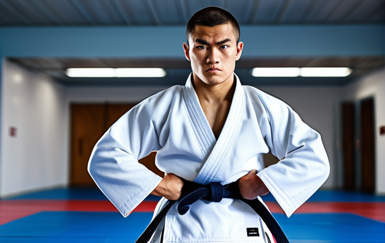 유도 올림픽 준비 과정 - "A group of fully clothed Judo athletes sitting together, supporting each other after a training ses... 유도 올림픽 준비 과정 - "A group of fully clothed Judo athletes sitting together, supporting each other after a training ses...