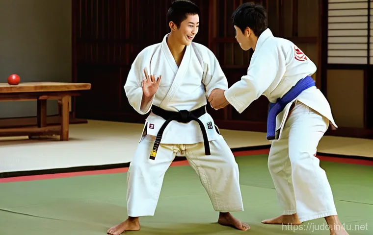 유도와 친구들과의 훈련 - **Prompt**: A cinematic, atmospheric photograph capturing a moment of exhausted triumph among four d... 유도와 친구들과의 훈련 - **Prompt**: A cinematic, atmospheric photograph capturing a moment of exhausted triumph among four d...