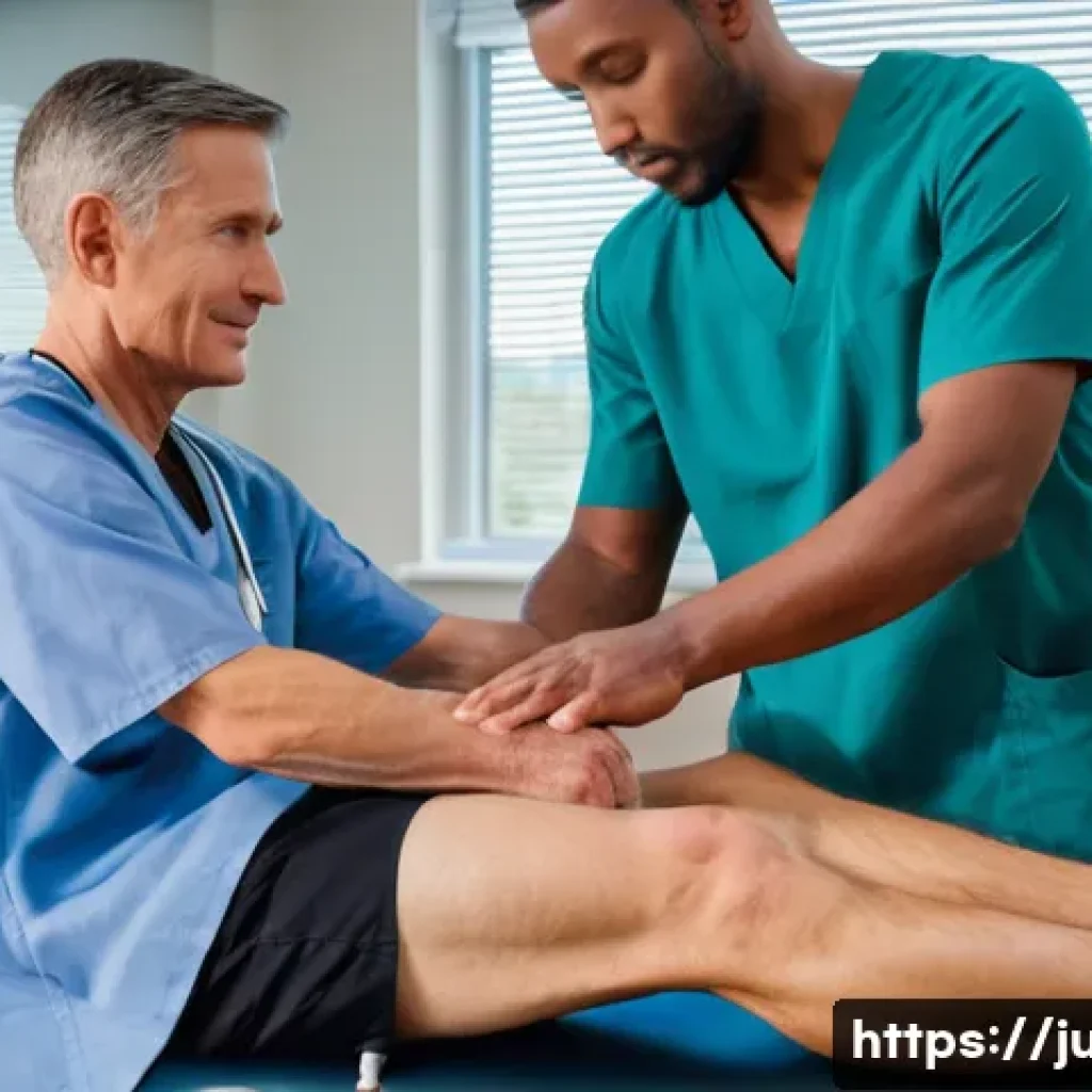 유도와 물리치료 병행 - **Image Prompt 1: Integrated Care for Comprehensive Healing**
A bright, clean, and modern physic...