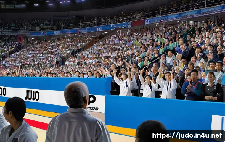 유도 경기장 내부 소개 관련 이미지 1